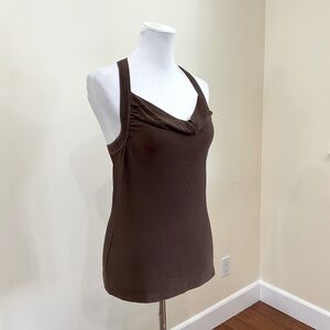 Women’s Bebe Elegant Brown Camisole Top
